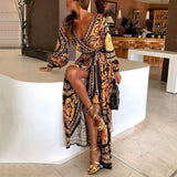 Faye - Boho Print Kleid